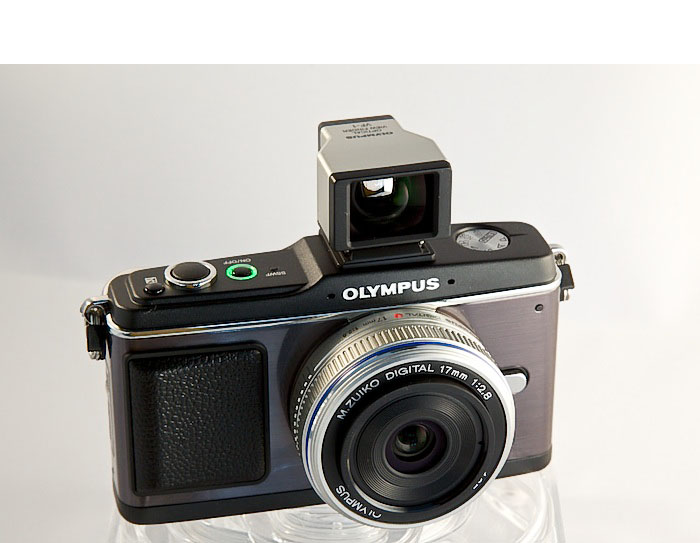 E-P2 with 17mm and Optical VF