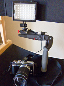 Olympus E-PL1 HD Movie Recording Rig