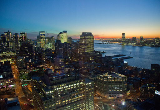 NY Skyline from Trump Hotel SoHo