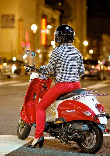 Girl on Scooter - Washington DC