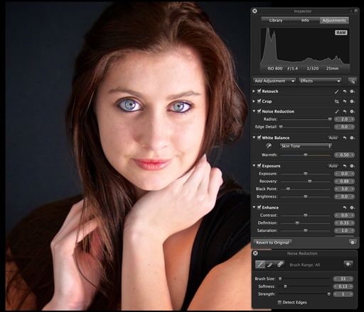 Noise Reduction for Portraits